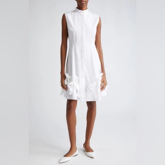 LELA ROSE Ruffle Shirt Dress - Picture 2 of 4